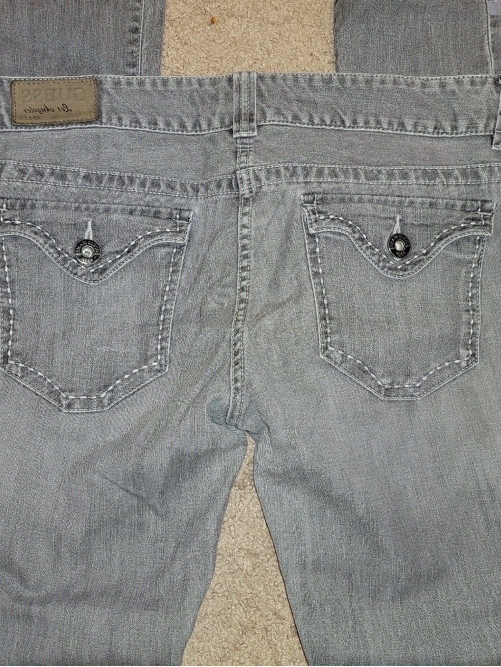 GUESS gray skinny jeans size 31